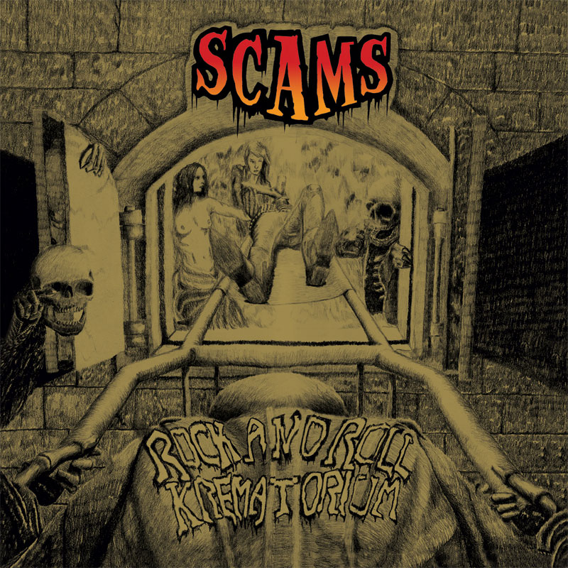 LIR002 The Scams – Rock And Roll Krematorium (CD)