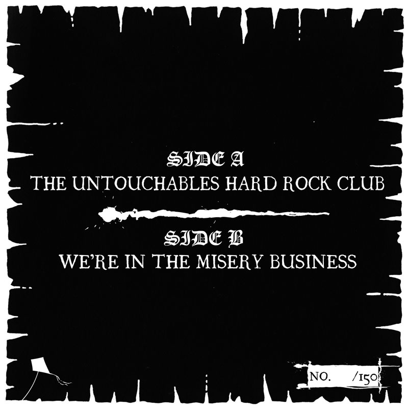 LIR004 The Dead And Living – The Untouchables Hard Rock Club (7″)