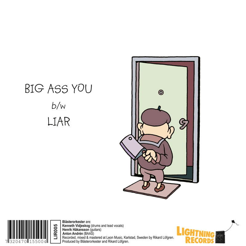 LIR005 Blästerorkester – Big Ass You (7″)
